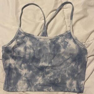 AERIE OFFLINE HUGGER TIE DYE SPORTS BRA